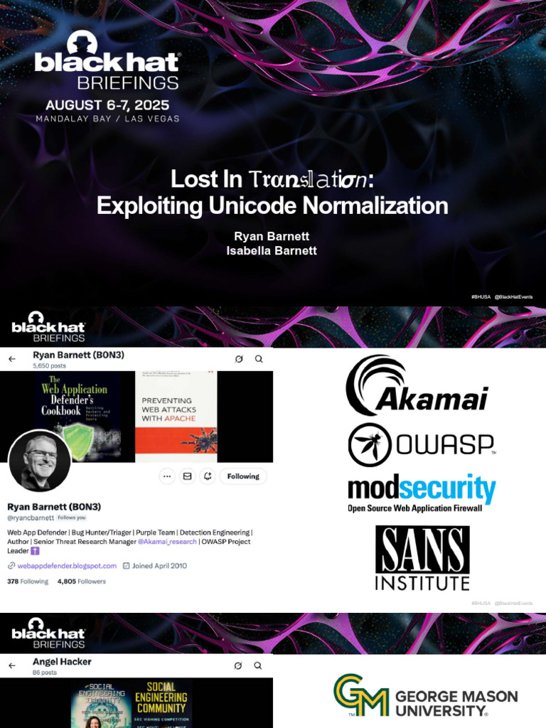 Usa 25 Barnett Lost In Translation Exploiting Unicode Compressed Pdf