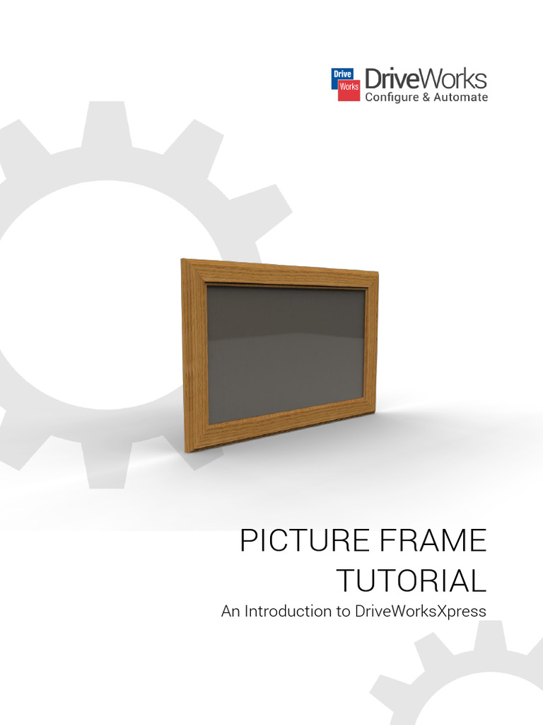 Picture Frame Automation with DriveWorksXpress | PDF | Software | Computing