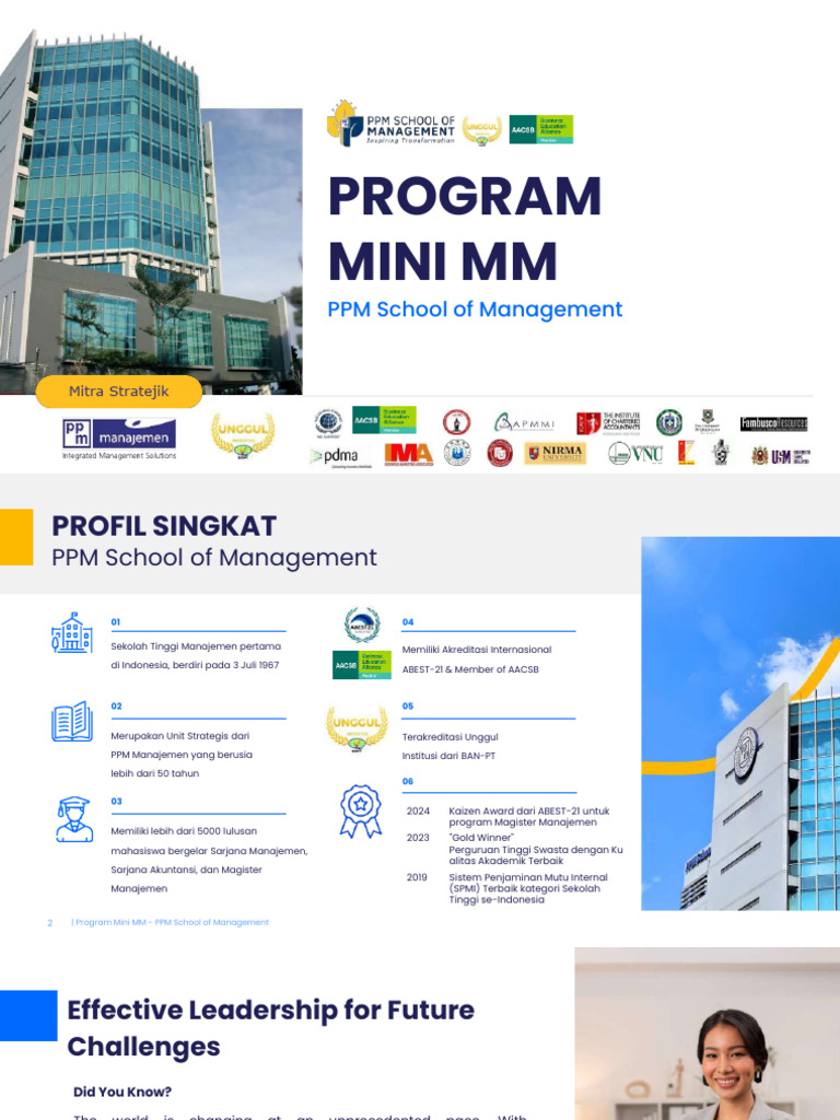 Program Mini MM PPM: Pemimpin Masa Depan | PDF