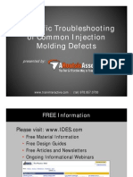 Troubleshooting For Injection Molding by IDES