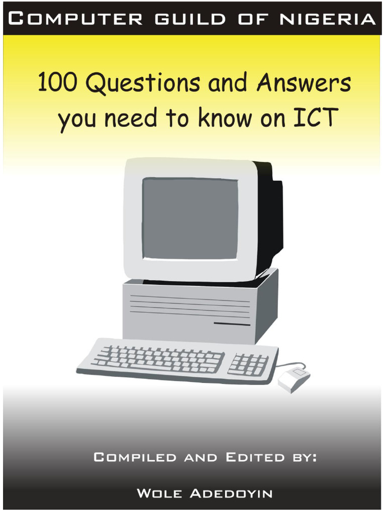 100 Computer Questions and Answers | PDF | Personal Computers ...