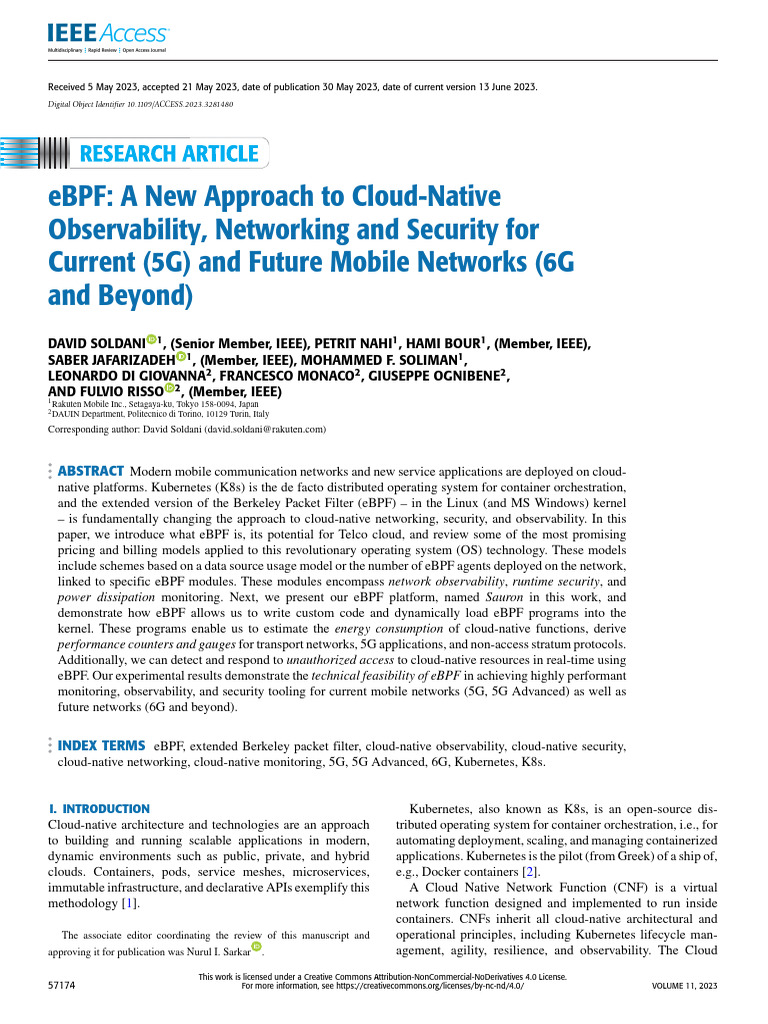 eBPF for Cloud-Native Networking & Security | PDF | Kernel (Operating ...
