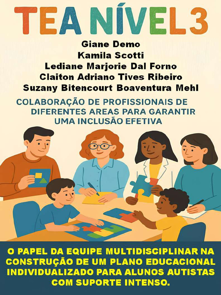 PEI para Alunos com TEA Nível 3 | PDF | Transtorno de déficit de ...
