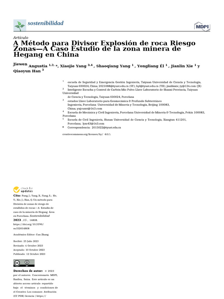 A - Method - For - Dividing - Rockburst - Risk - Zones ESPAÑOL | PDF ...