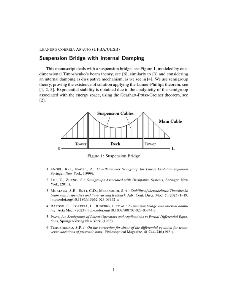 Poster VCBJME Suspension Bridge LeandroC | PDF