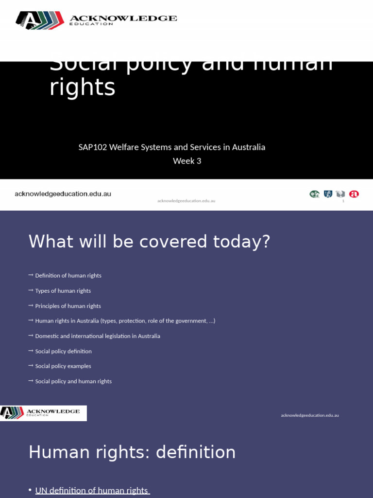Human Rights Week 3 PPB | PDF | Human Rights | Discrimination