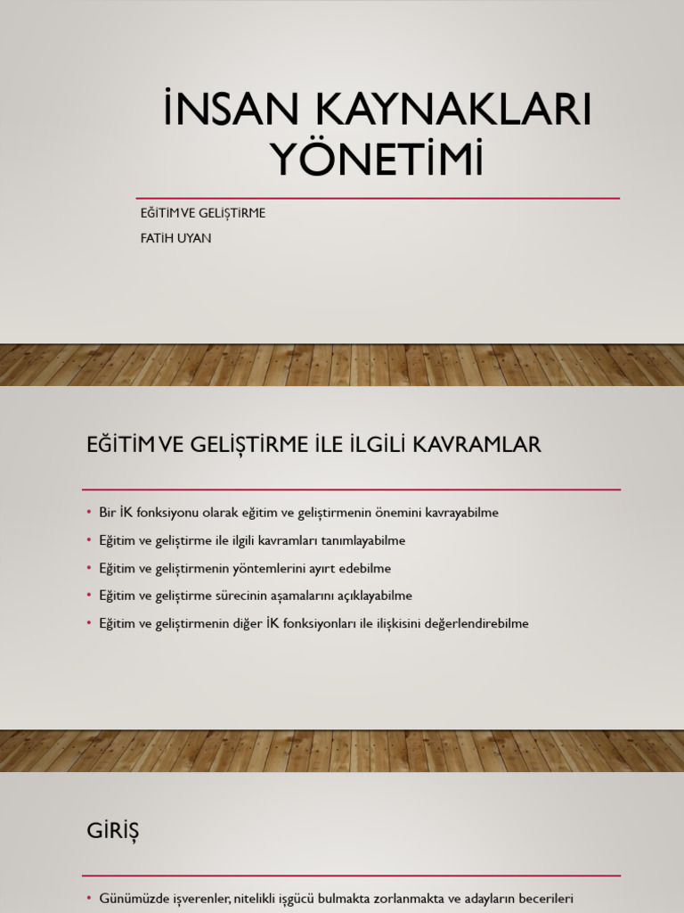 İnsan Kaynakları Yönetimi | PDF