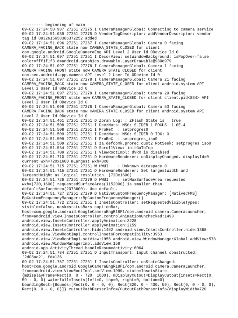 Log Cat 1756805090824 | PDF | Software Engineering | Computer Programming