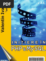 Download Initiere in PHP  MySQL Romana by amen SN9328767 doc pdf