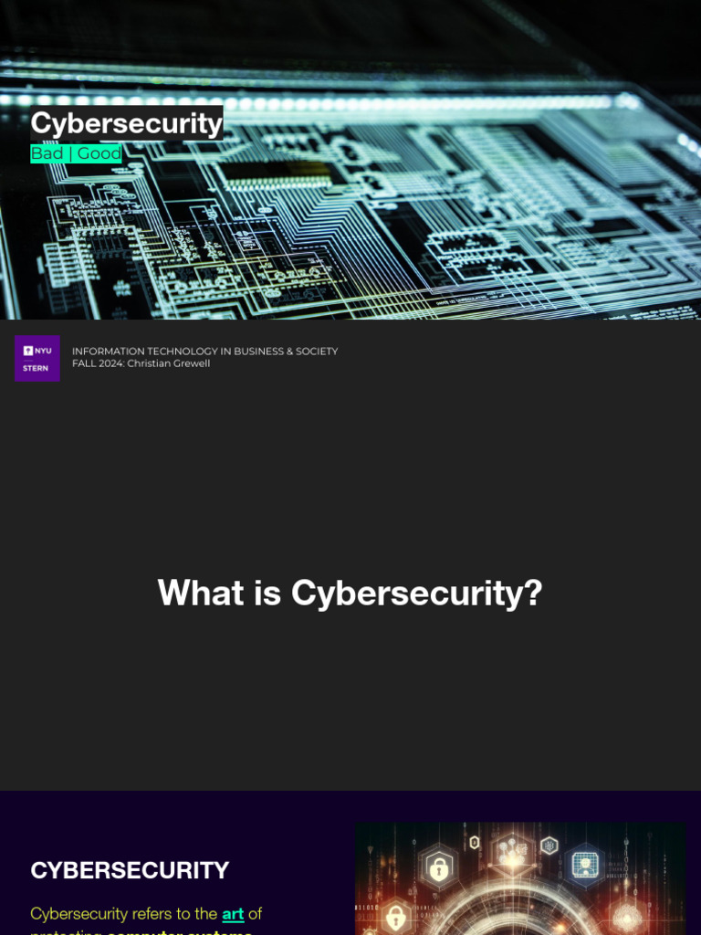Understanding Cybersecurity Basics | PDF | Malware | Security