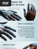Data Validation and Verification Methods | PDF | Verification And ...