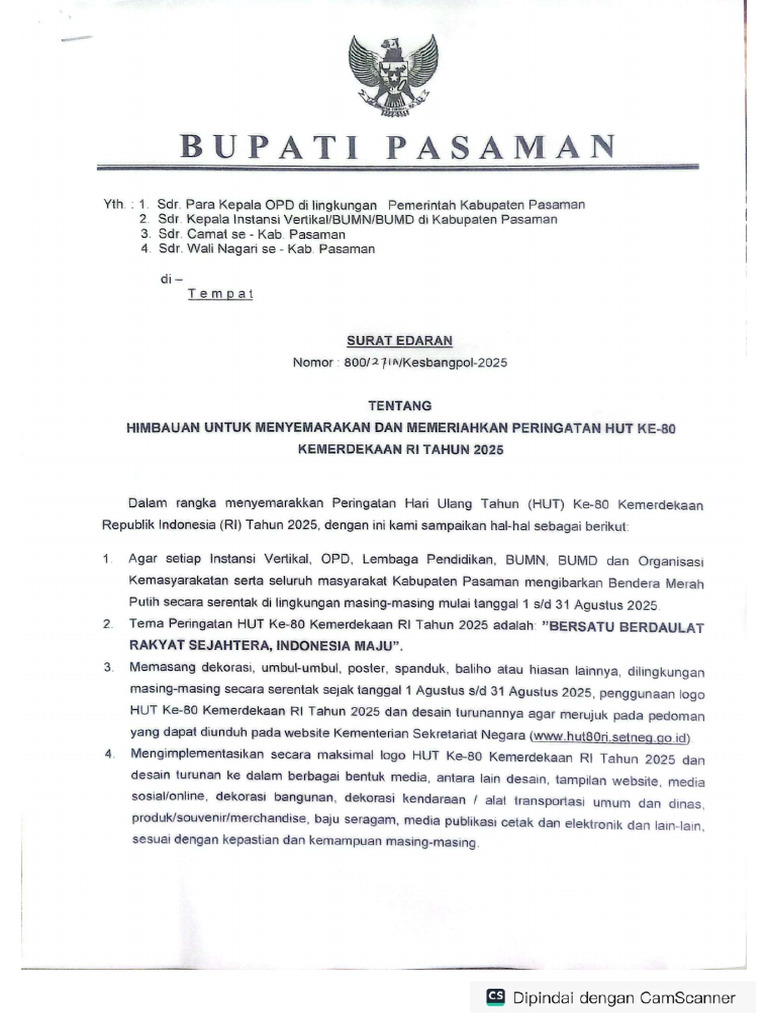 Surat Edaran | PDF