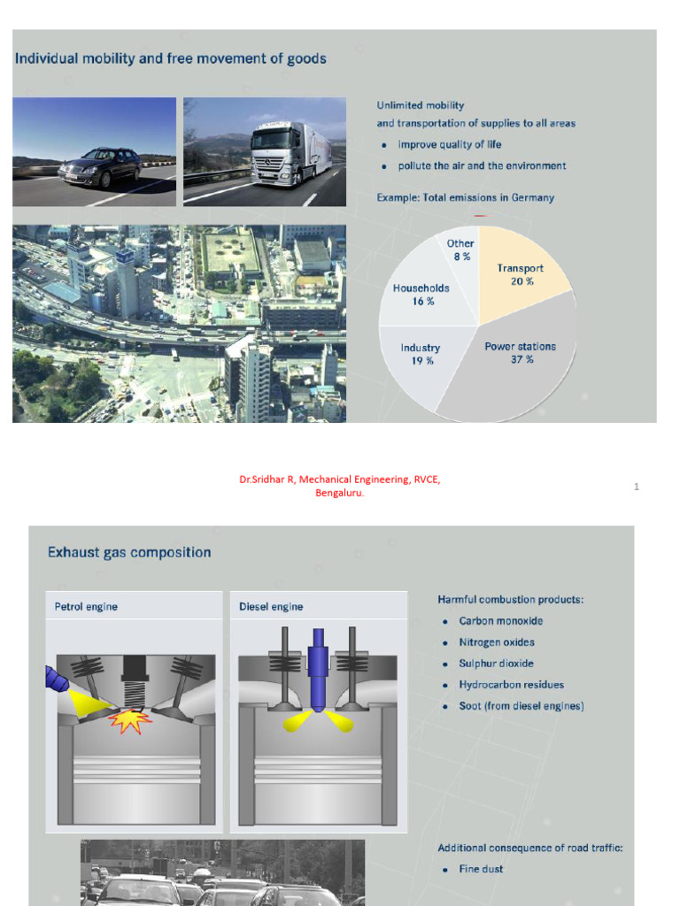 Exhaust Gas Treatment in Engines | PDF | Applied And Interdisciplinary ...