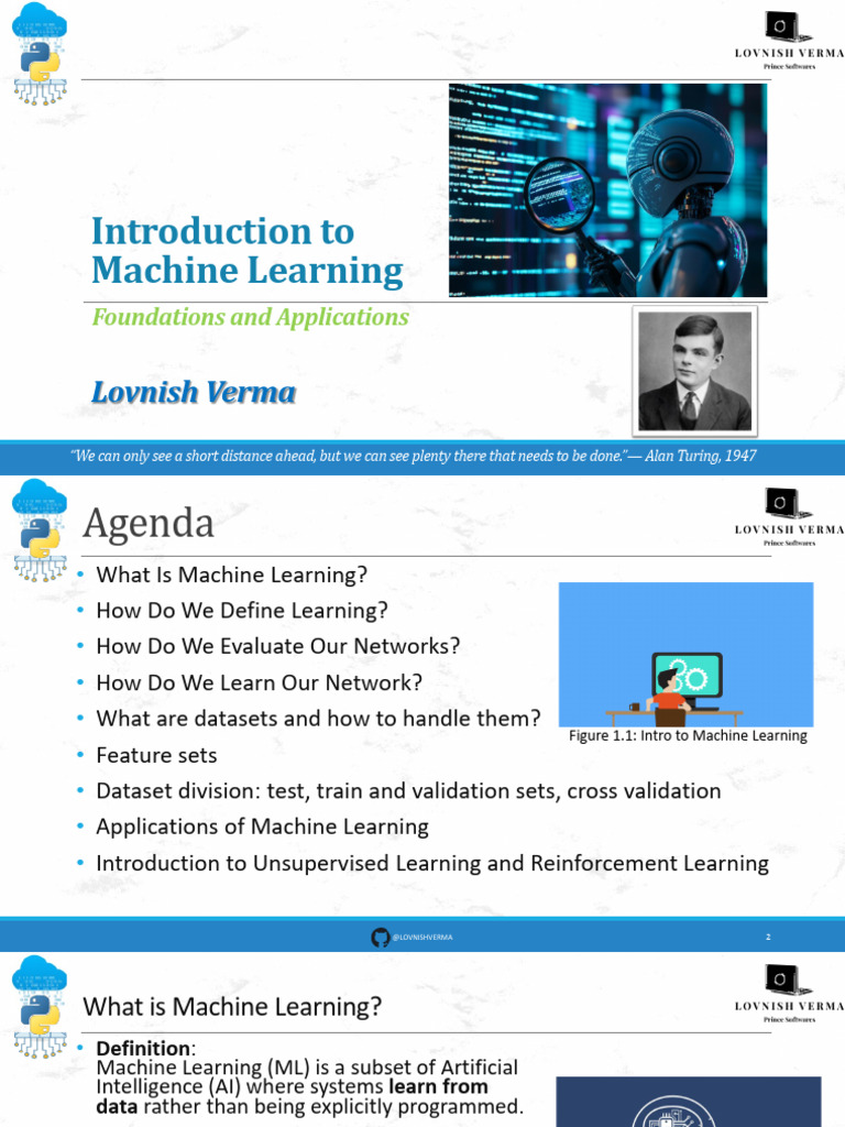 Introduction to Machine Learning Concepts | PDF | Machine Learning ...