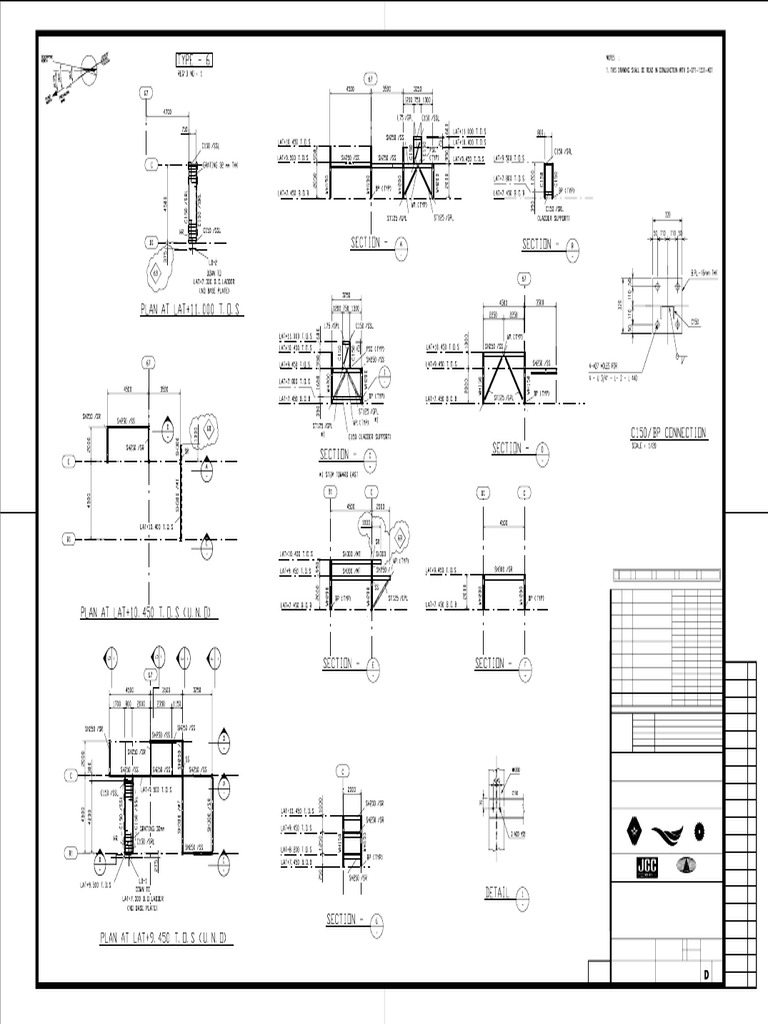Tangguh LNG Project Structure Drawing | PDF