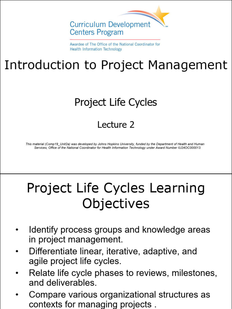 Understanding Project Life Cycles in Management | PDF | Project ...