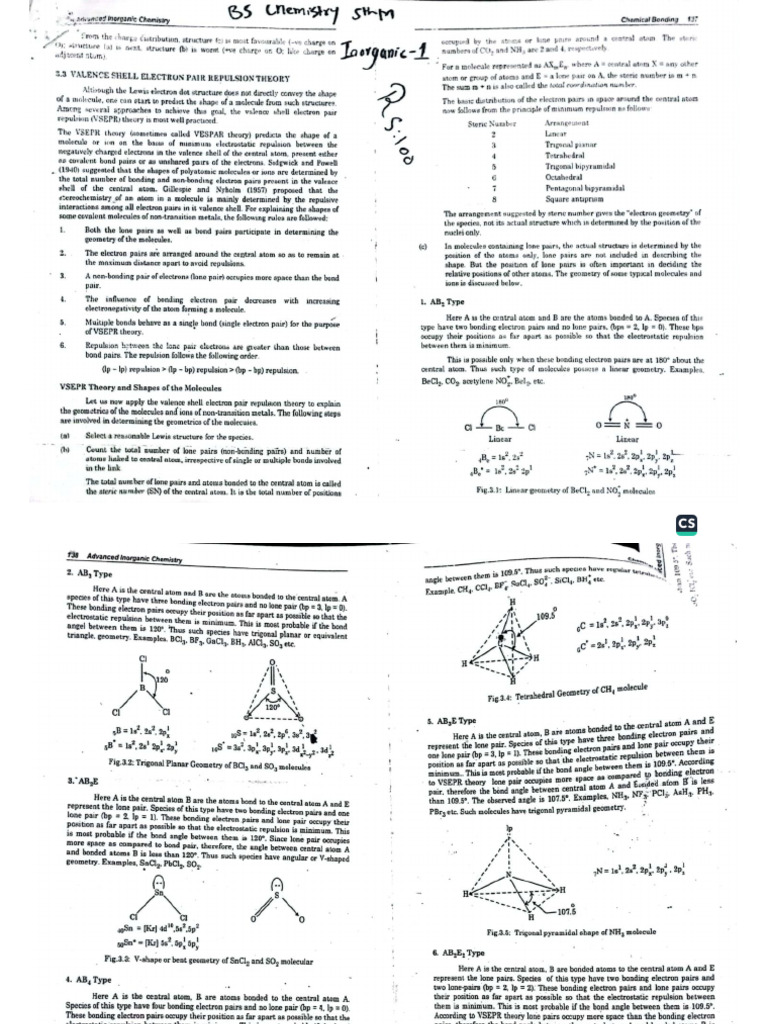 Bonding Models For Non Transitiion Elements | PDF
