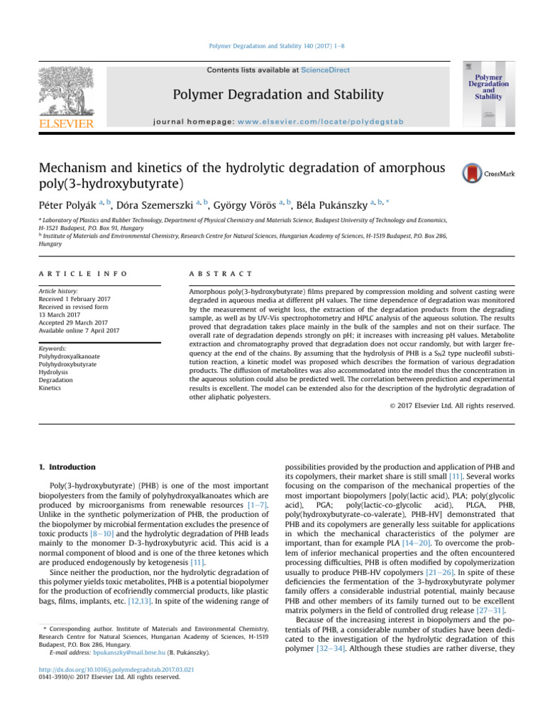 10 1016@j Polymdegradstab 2017 03 021 | PDF | High Performance Liquid ...