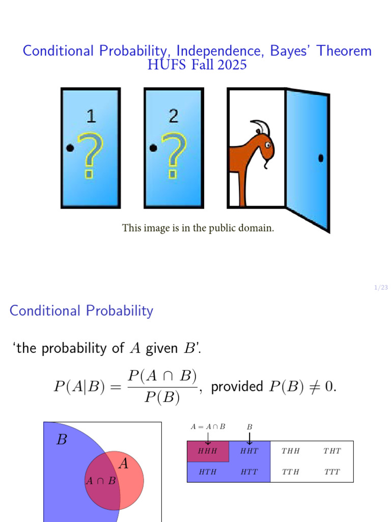 Understanding Conditional Probability Concepts | PDF | Probability And ...