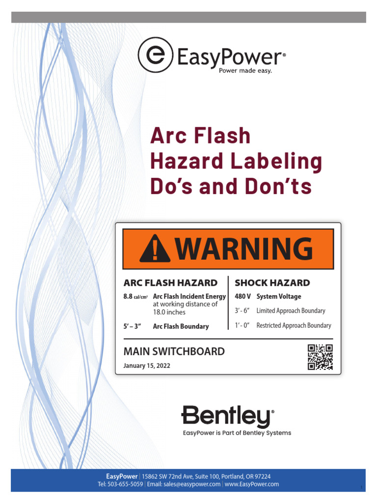 Arc Flash Hazard Labeling Guidelines | PDF | Electricity | Occupational ...