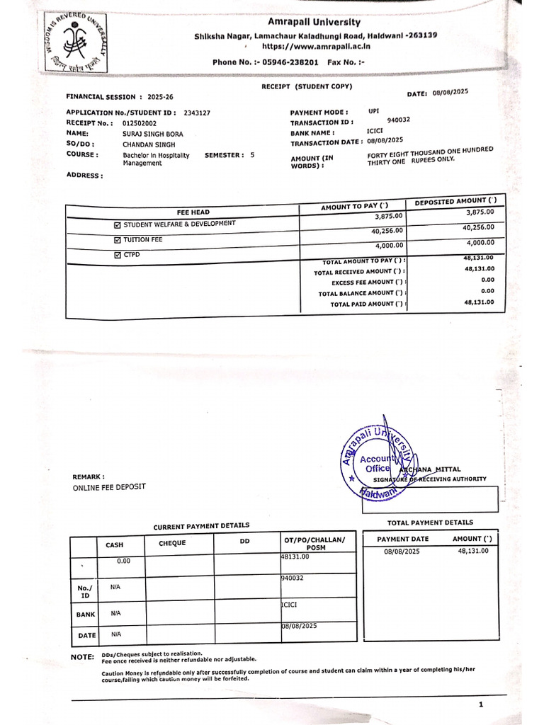 Fees | PDF