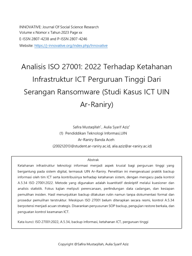 Jurnal Template J-Innovative 14 Juli 2025 Terbaru | PDF