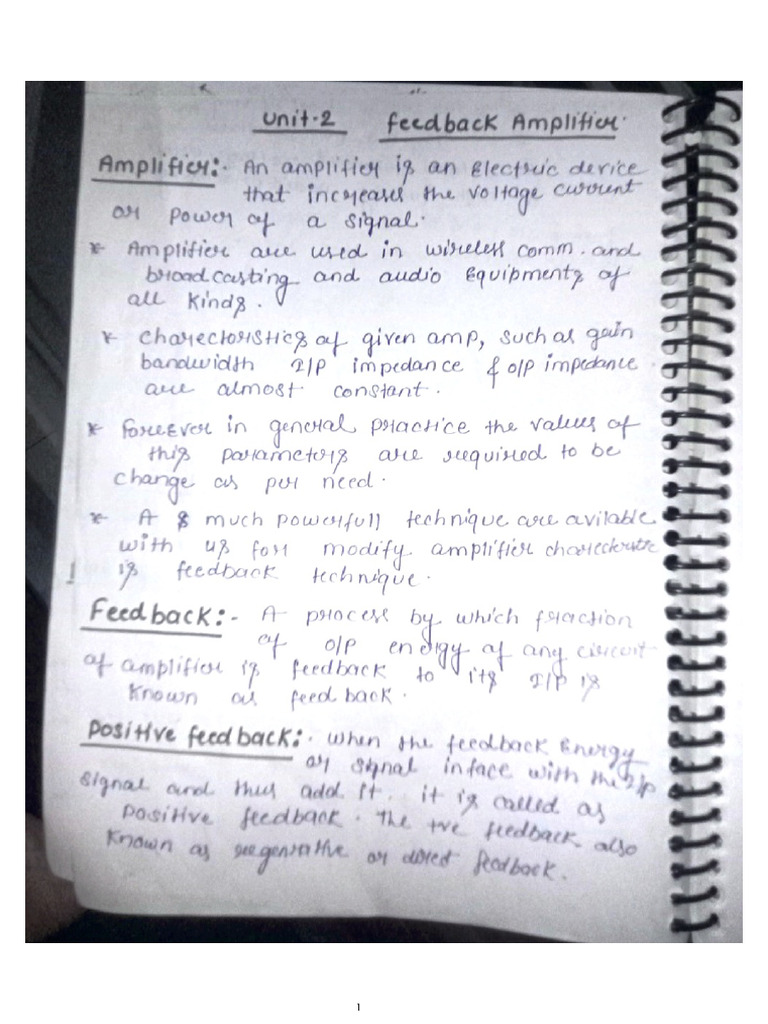 Unit 2 Analog | PDF
