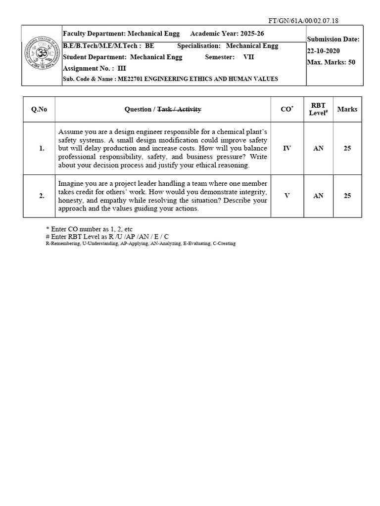 Assignment III | PDF