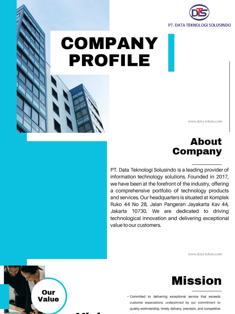 PT Data Teknologi Solusindo Overview | PDF | Personal Computers ...
