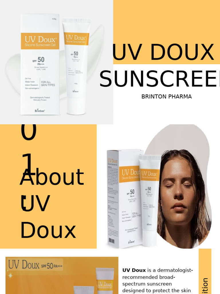Ux Doux Sunscreen Brand Plan | PDF | Sunscreen | Ultraviolet