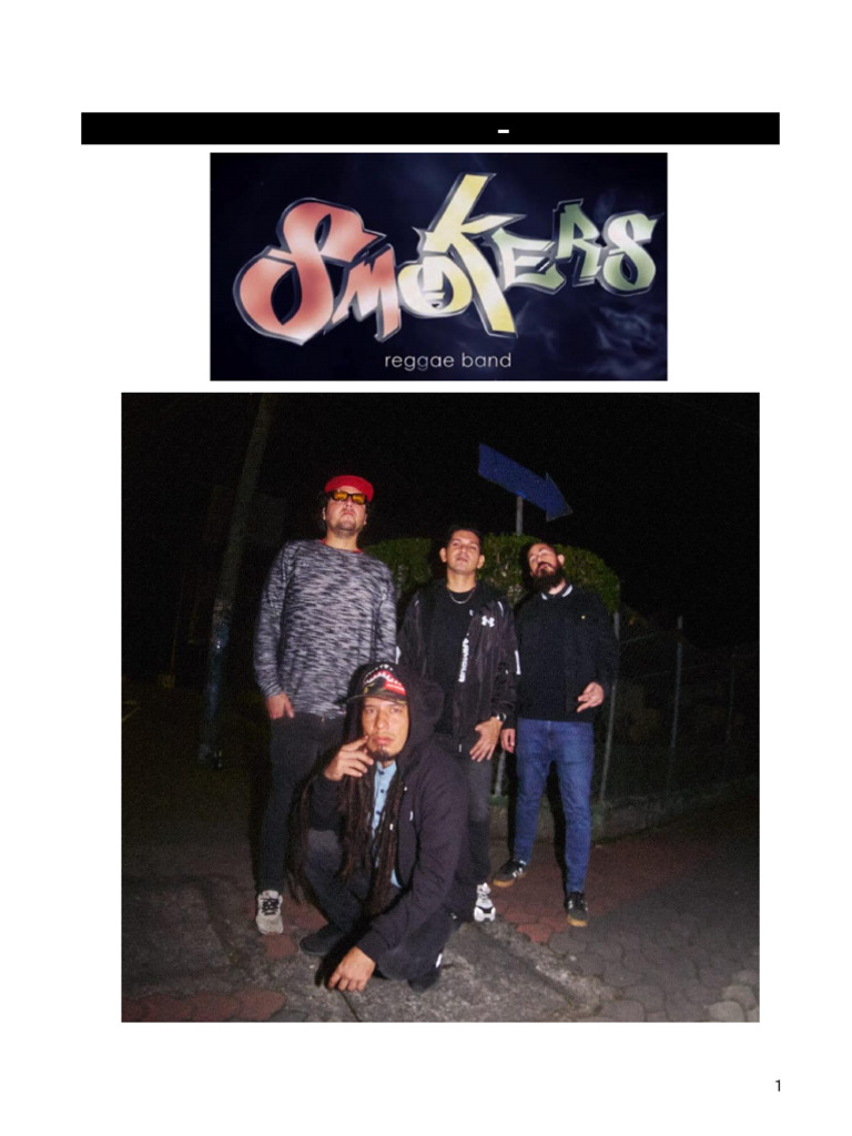 Rider Técnico para Smoker's Reggae Band | PDF
