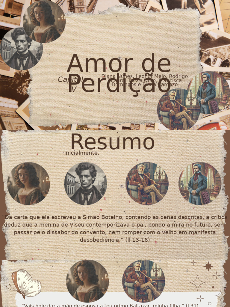 Amor de Perdição.pptx | PDF | Amor