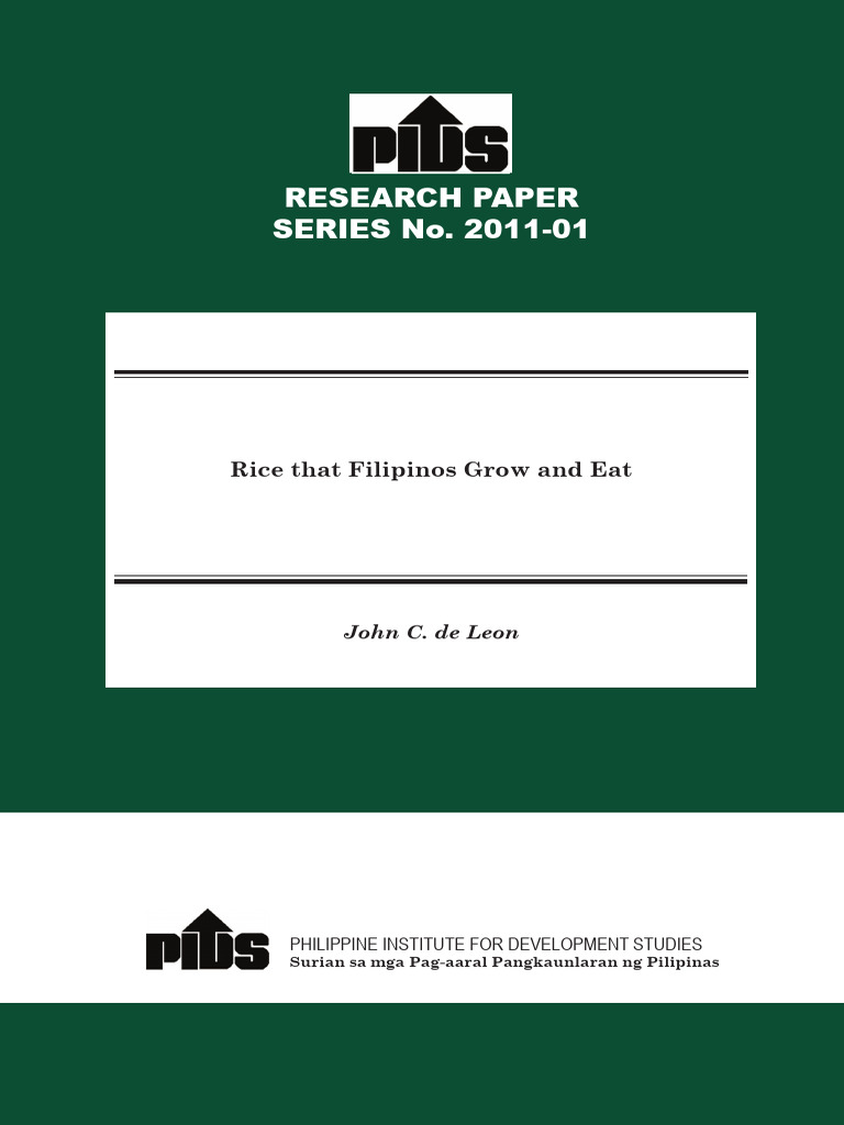 Philippine Rice Varieties Overview | PDF | Rice | International Rice ...