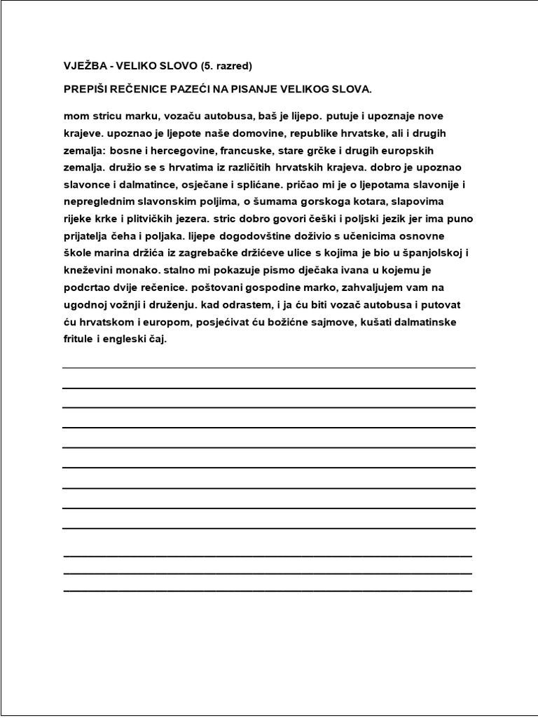 R. VJ - VELIKO SLOVO | PDF