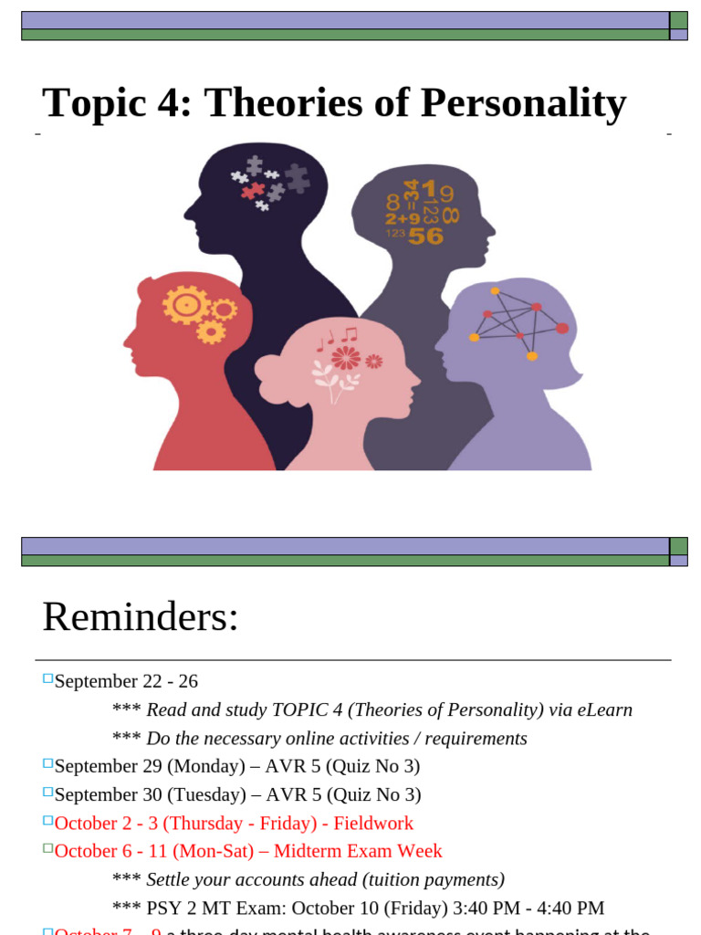 Understanding Personality Theories | PDF | Psychoanalysis | Psychology
