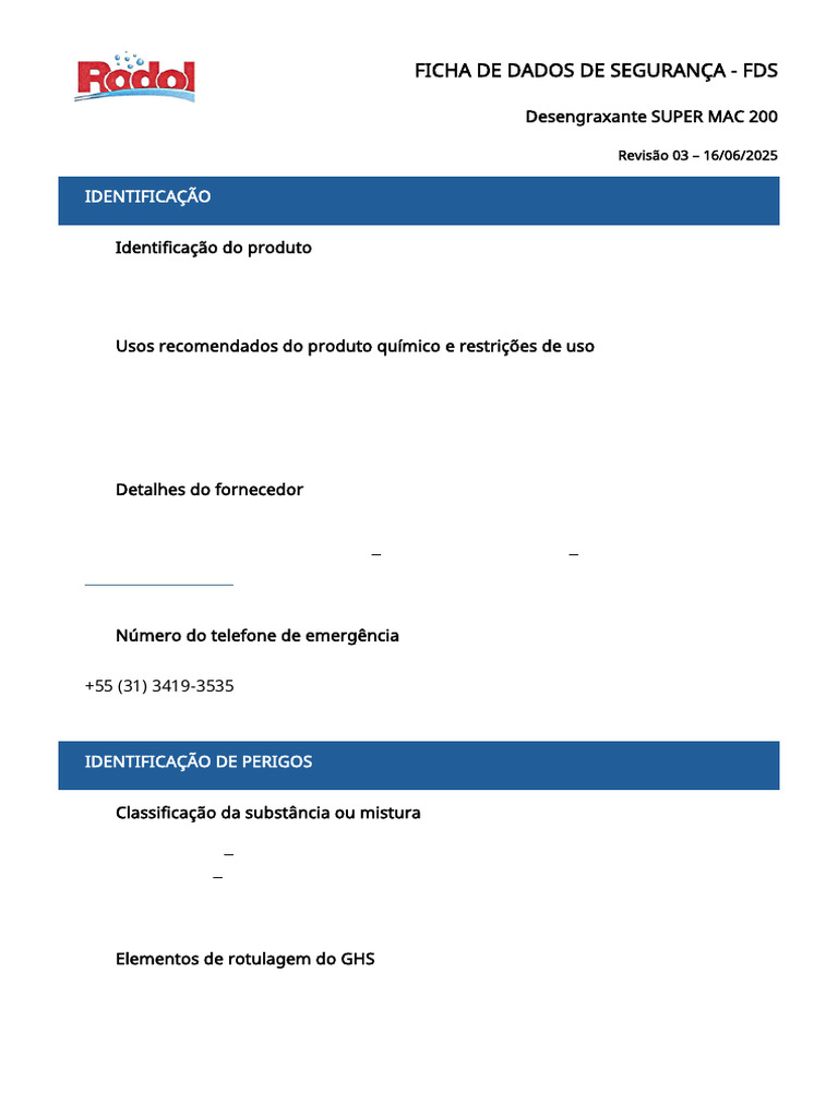 FDS - 1720209 - RODOL - SUPER MAC 200 - Rev 03 - 2025.06.16 | PDF ...