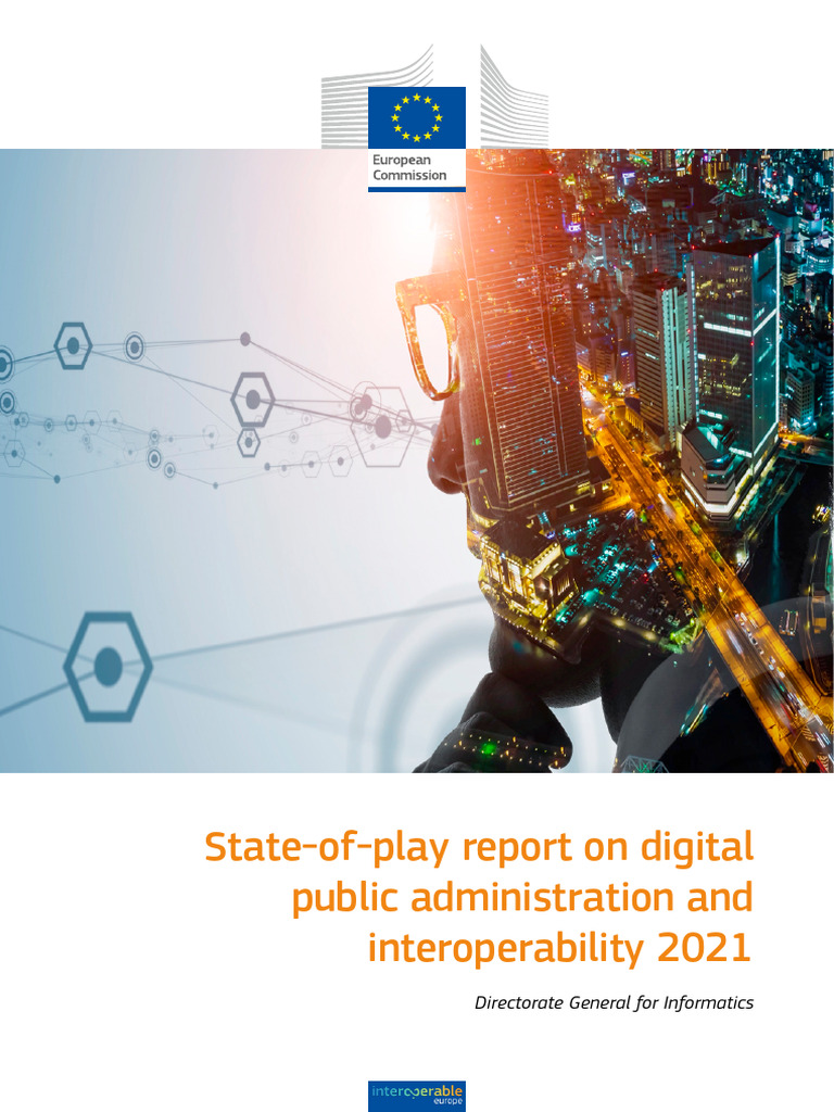 Digital Public Administration Report 2021 | PDF | Interoperability ...