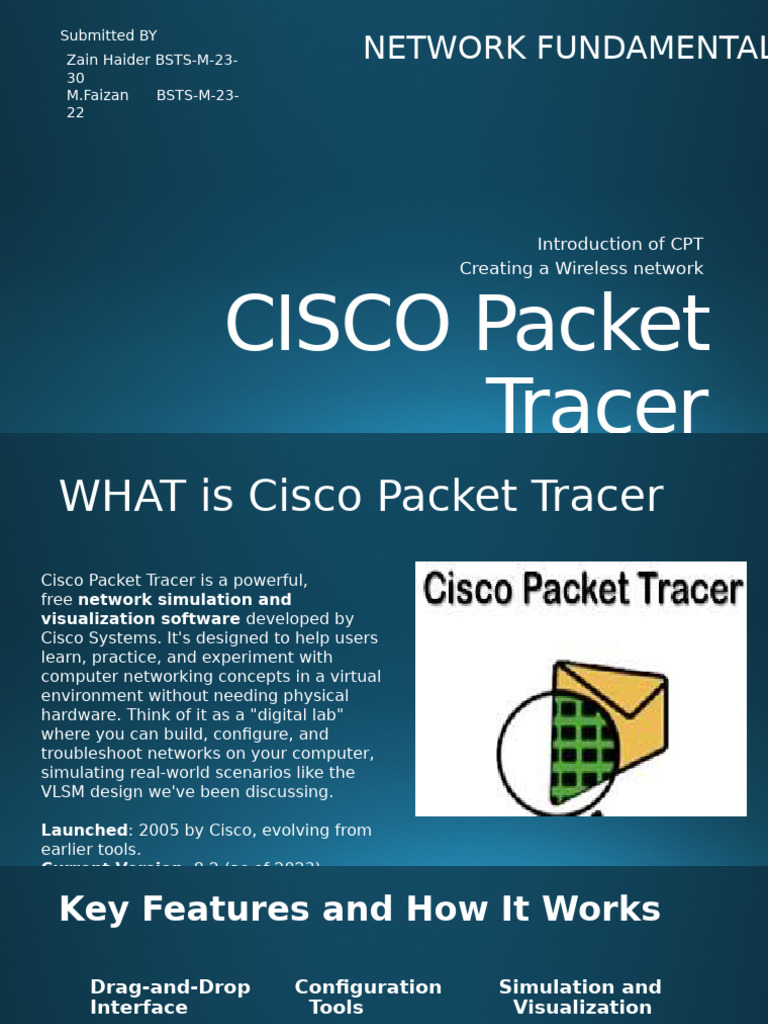 CISCO Packet Tracer | PDF | Computer Network | Graphical User Interfaces