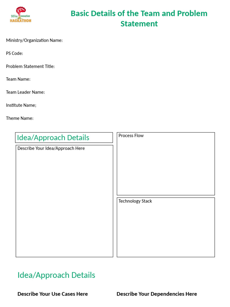 Idea Presentation Format.a2a9cdffe9aca3780149 | PDF