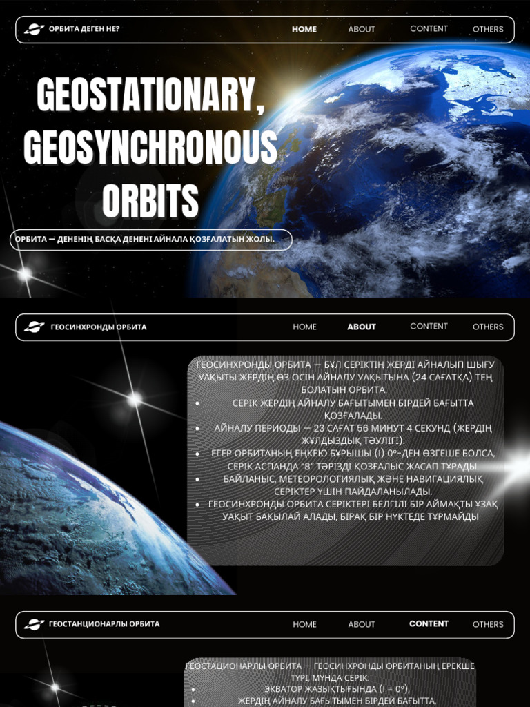 Black and White Modern Simple Earth Presentation PDF | PDF