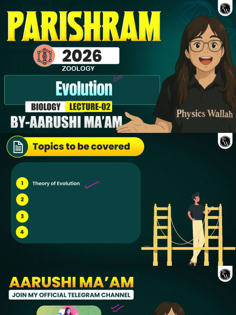 Evolution 02 Class Notes | PDF