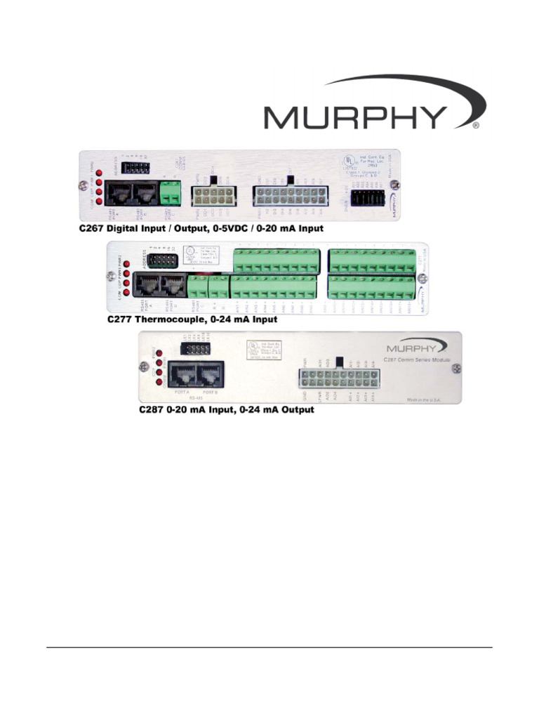 MODBUS RTU I/O Expansion Modules Guide | PDF | Electrical Engineering ...