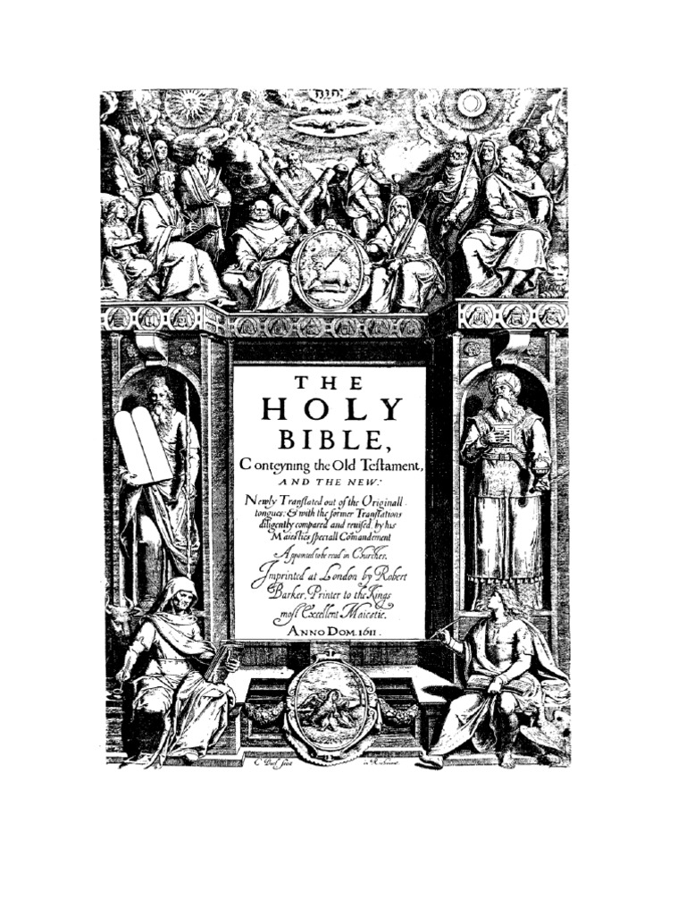Original 1611 King James Version | PDF