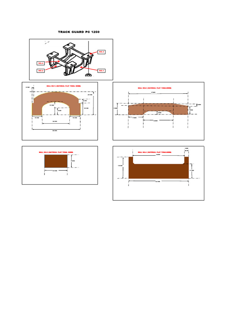 Track Guard PC 1250 Specifications | PDF