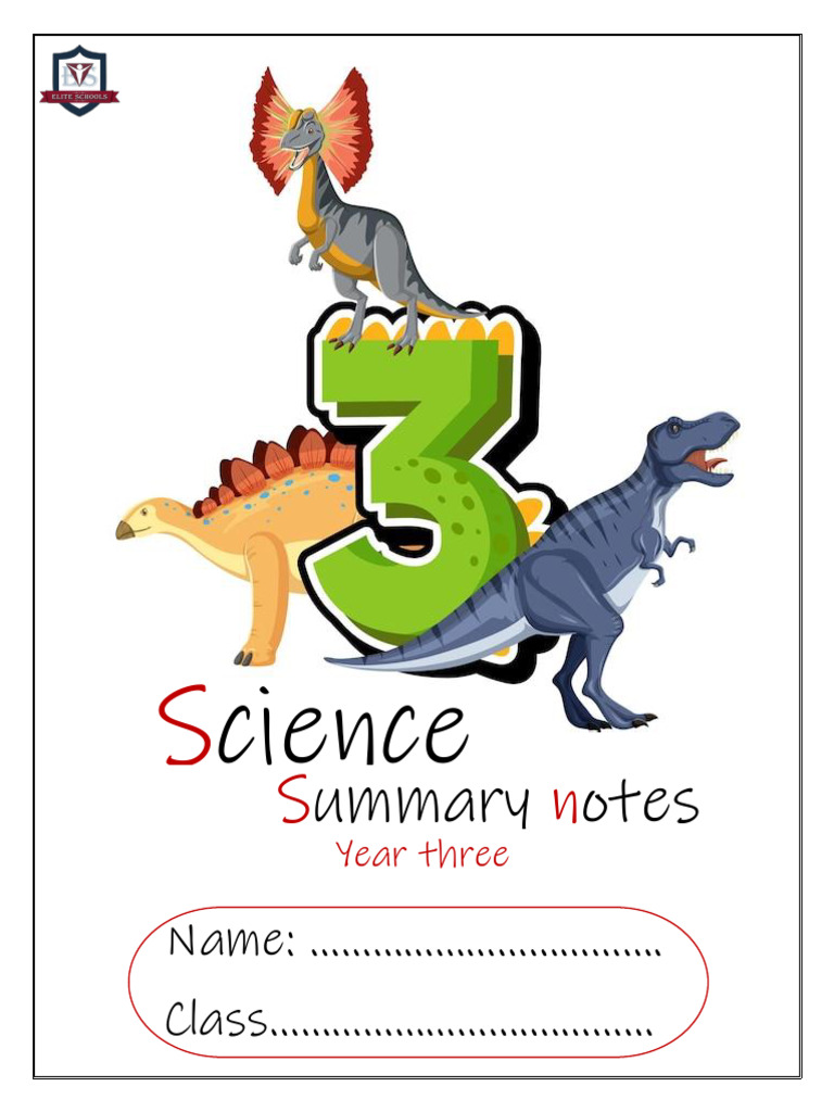 Year 3 Notes | PDF | Plants | Diesel Fuel