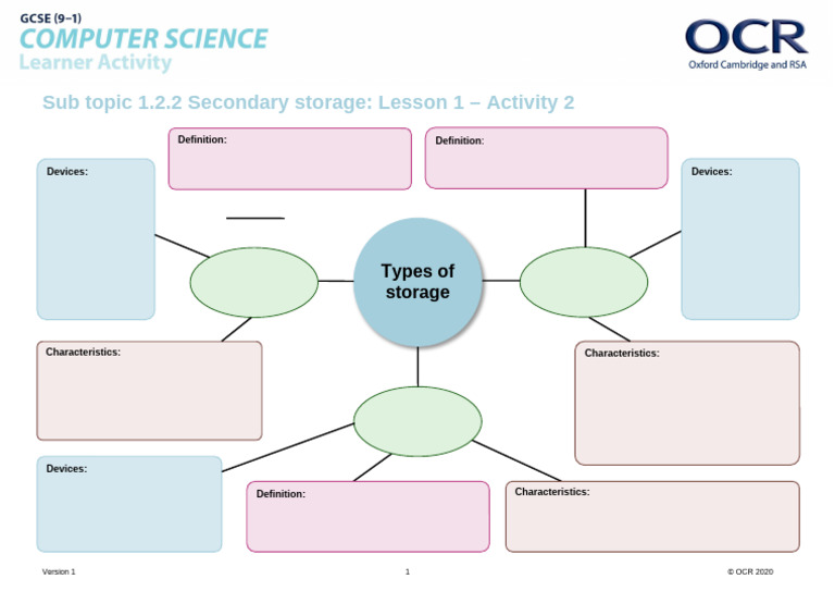04 Secondary Storage L1 Activity 2 v1 | PDF