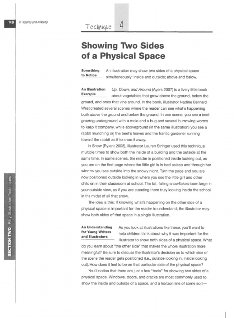 4 Showing Two Sides of A Physical Space. | PDF