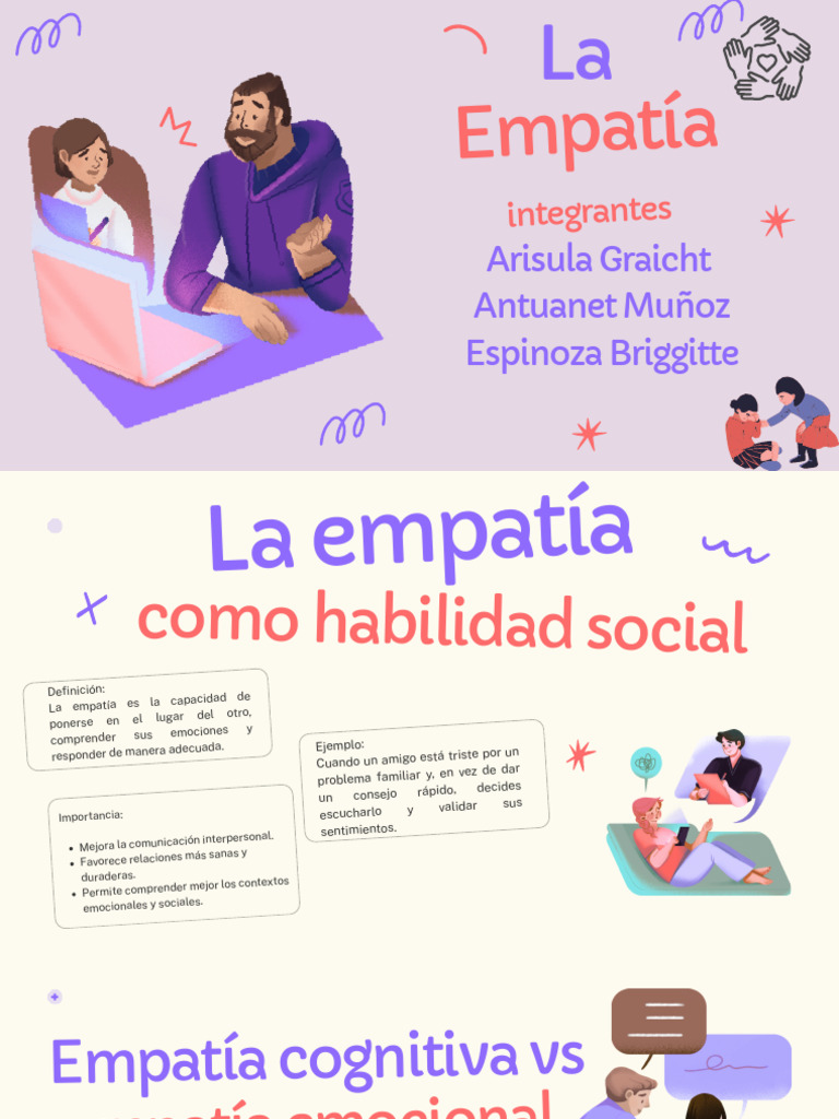 La importancia de la empatía en relaciones | PDF | Empatía | Las emociones