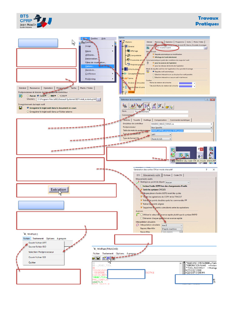 Post-processeur Tournage WINPOST | PDF
