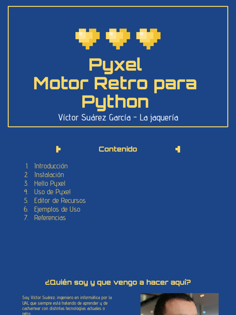 Crea Juegos Retro con Pyxel en Python | PDF | Python (lenguaje de ...